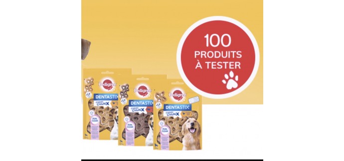 Conso Animo: Testez gratuitement les soins Dentaires PEDIGREE® Dentastix™ Chewy Chunx pour chiens