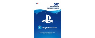 Eneba: Carte PlayStation Network de 50€ à 41,49€