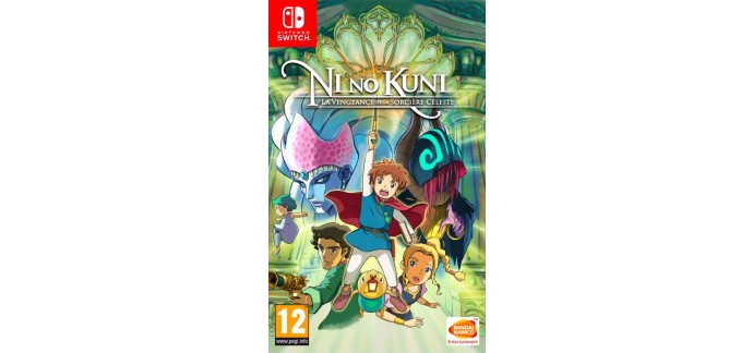 Fnac: Ni No Kuni : La Vengeance de la Sorcière Céleste est à 24,99€ au lieu de 39,69€ sur Nintendo Switch