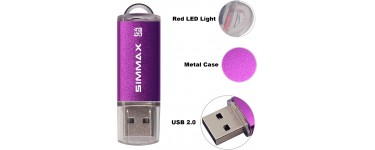 Amazon: SIMMAX Clé USB 64 Go Mémoire Stick USB 2.0 à 9,34€