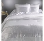 La Redoute: Couvre-lit satin blanc coton Aemi à 14,29€ au lieu de 79,99€