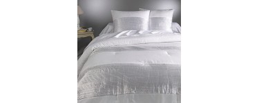 La Redoute: Couvre-lit satin blanc coton Aemi à 14,29€ au lieu de 79,99€