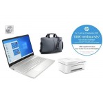 Cdiscount: Pack PC Portable 15" HP + Sacoche + Imprimante à 329,99€ (dont 100€ via ODR)