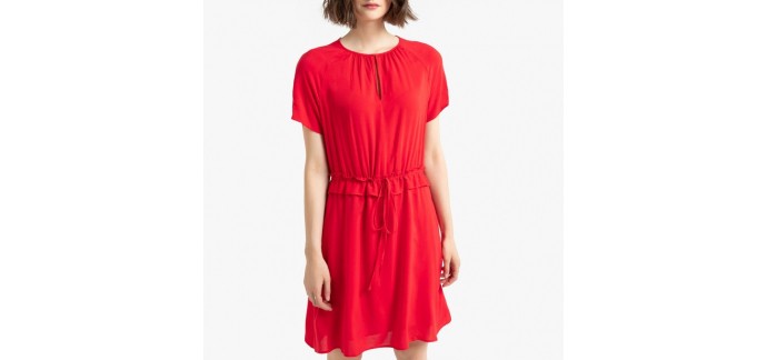 La Redoute: La robe courte encolure rondes manches à 16.50€