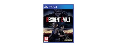 Base.com: Resident Evil 3 Remake à 26,83€ au lieu de 59,99€