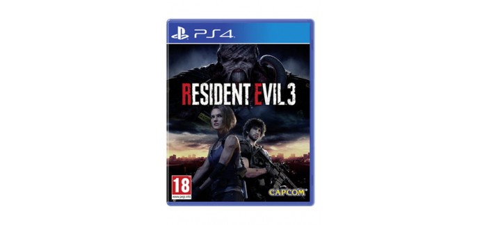 Base.com: Resident Evil 3 Remake à 26,83€ au lieu de 59,99€