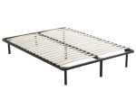 Amazon: Sommier à Lattes sur Pieds-7 Pieds Inclus DEWINNER 140 x 190 cm à 79€