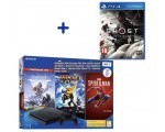 Cdiscount: Console PS4 Slim 500Go Noire + 4 jeux (dont Ghost of Tsushima et Spider-Man) à 375,99€