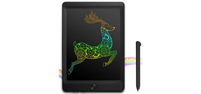 Amazon: Tablette d'écriture LCD Coloré 8.5 Pouces JOEAIS à 9,34€