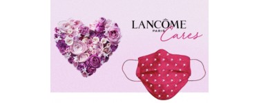 Lancôme: 1 masque réutilisable lavable Lancôme offert pour toute commande sans minimum d'achat