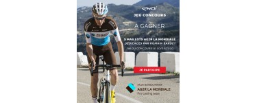 EKOÏ: 5 maillots de cyclisme AG2R dédicacés par Romain Bardet à gagner