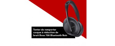 Rakuten: 1 casque audio haut de gamme Bose à gagner