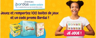 Editions Bordas: 100 boîtes de jeux Asmodee à gagner