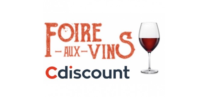 Cdiscount: [CDAV] 20% de réduction sur la Foire aux vins dès 99€ d'achat