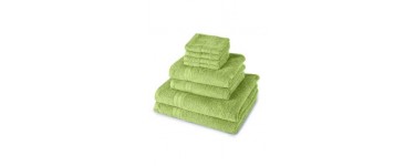 Bonprix: Ensemble serviettes de toilette, vert – 17,99€ au lieu de 22,99€ 