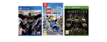 Fnac: 2 jeux vidéo Warner pour PS4, Xbox One ou Nintendo Switch achetés = -20€