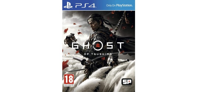Fnac: Jeu Ghost of Tsushima sur PS4 à 19,99€