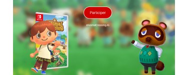 Jeux-Gratuits.com: 1 jeu vidéo Switch "Animal Crossing New Horizons" à gagner