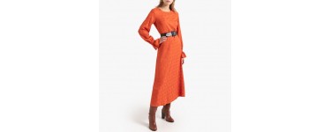 La Redoute: La robe longue encolure ronde manches longues à 35.99€