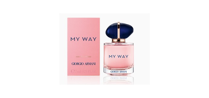Origines Parfums: Une miniature My Way offerte pour toute commande dans la marque Giorgio Armani