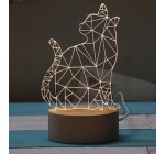 GearBest: 4€ de réduction sur la lampe de table chat
