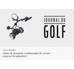 L'Équipe: Un chariot de golf Motocaddy à gagner