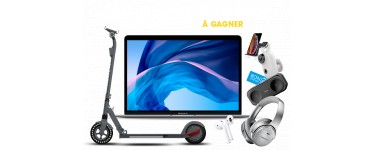 MacWay: 1 MacBook Air, 1 trottinette électrique Force Moov et 1 casque audio Bose à gagner