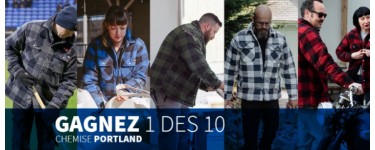 Dickies: 10 chemises Portland de Dickies à gagner