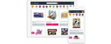 Amazon:  5% de réduction dès 20€ d'achat sur votre premier achat de jouets avec Kids' Wish List