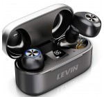 Amazon: Écouteurs sans Fil Bluetooth 5.0 Levin avec micro intégré à 19,99€