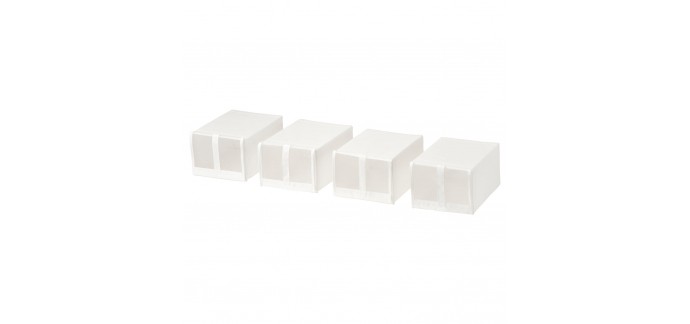 IKEA: Boîte à chaussures Skubb, blanc – 7,99€ au lieu de 9,99€