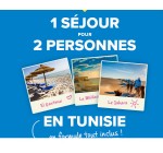 Carrefour Voyages: Un voyage d'une semaine pour 2 personnes en Tunisie (valeur 998 euros) à gagner