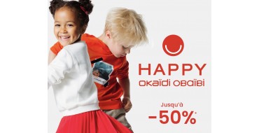 Okaïdi: [Happy Okaïdi] Jusqu'à -50% sur une sélection d'articles