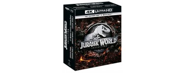Amazon: Jurassic World Collection - les 5 films en 4K Ultra HD + Blu-Ray à 68,99€