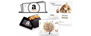 Amazon: [Prime] 10€ offerts en rechargeant votre compte de 100€