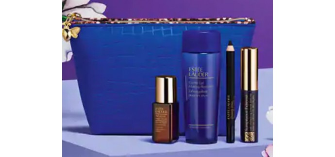 Estée Lauder: Une pochette et 4 essentiels soin et maquillage en cadeau dès 80€ d'achat