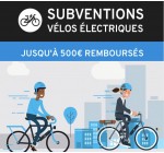Alltricks: Jusqu'à 500€ remboursés pour l'achat d'un vélo électrique + liste des subventions par collectivité
