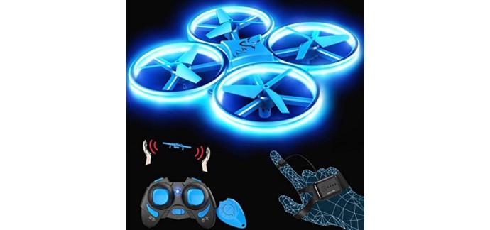 Amazon: Drone LED SNAPTAIN SP300  avec 3 modes de Contrôle à 28,99€