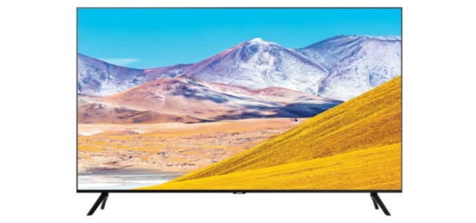 BUT: 200€ de réduction sur la TV Smart Samsung 4K 82''207 cm UE82TU8005KX 