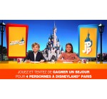 6play: Un séjour de 2 jours pour 4 personnes à Disneyland Paris en pension complète à gagner