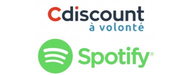 Cdiscount: [Membres Cdiscount à Volonté] 6 mois de Spotify Premium offerts dès 49€ d'achat sur le site