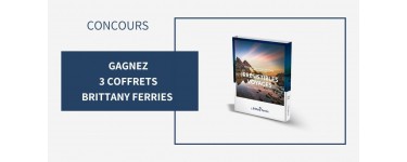 Notre Temps: 3 coffrets Voyage Brittany Ferries à gagner