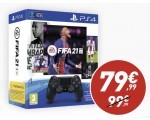 Micromania: Manette PS4 DUALSHOCK 4 + FIFA 21 + Voucher FUT + PlayStation Plus 14 jours à 79,99€