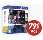 Micromania: Manette PS4 DUALSHOCK 4 + FIFA 21 + Voucher FUT + PlayStation Plus 14 jours à 79,99€