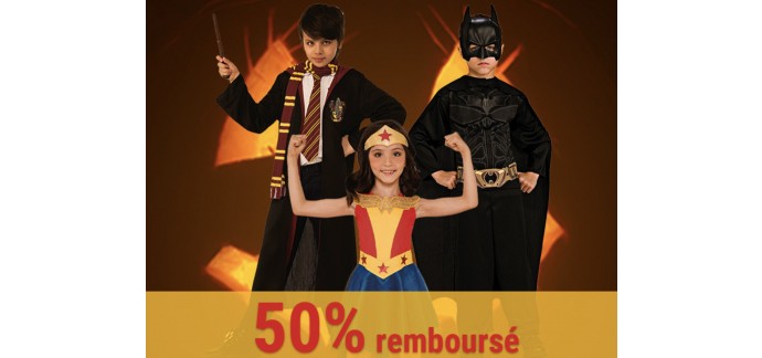 La Grande Récré: 50% remboursés sur le 2ème déguisement Harry Potter, Batman ou Superman acheté