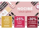 Nocibé: 1 produit offert en magasin sur présentation de la carte de fidélité