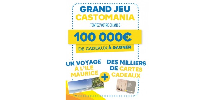 Castorama: 1 voyage pour 2 personnes à l'Ile Maurice à gagner
