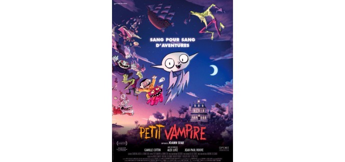 Canal +: 30 x 2 places de cinéma pour le film "Petit vampire" à gagner