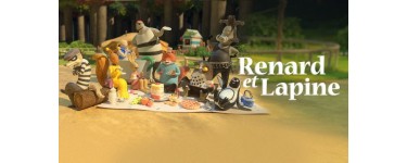 Canal +: 5 x 2 livres jeunesse "Renard et Lapine" à gagner