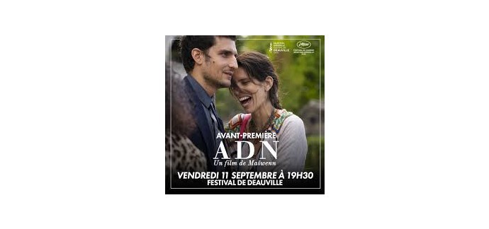 Canal +: 30 x 2 places de cinéma pour le film "ADN" à gagner